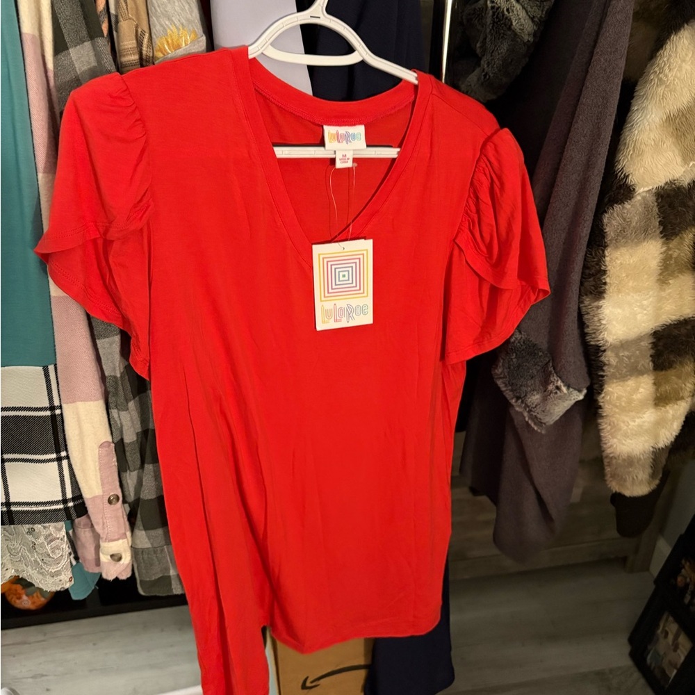 Red Lightweight Top